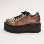 Pantofi Bronz cu Siret Vagam 1042 - imagine 3