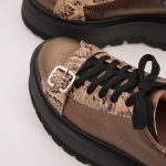 Pantofi Bronz cu Siret Vagam 1042 - imagine 5