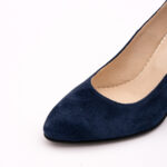 Pantofi Bleumarin cu Toc Gros Vagam0768 - imagine 3