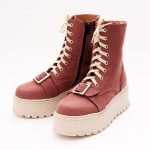 Ghete Roz cu Platforma Vagam1149 - imagine 6