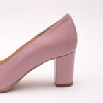 Pantofi Roz cu Toc Gros Vagam0751 - imagine 4
