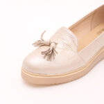 Balerini Crem cu Talpa Inalta Vagam 0868 - imagine 3