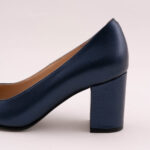 Pantofi Bleumarin cu Toc Gros Vagam0684 - imagine 6