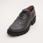 Pantofi Gri cu Siret Vagam 1023 - imagine 2