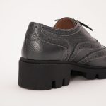 Pantofi Gri cu Siret Vagam 1023 - imagine 4