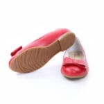 Balerini Rosii cu Funda Vagam046 - imagine 3
