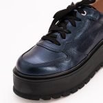 Pantofi Bleumarin cu Platforma Vagam 1131 - imagine 4