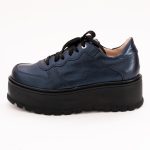 Pantofi Bleumarin cu Platforma Vagam 1131 - imagine 2