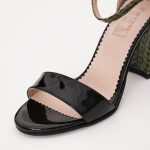 Sandale Negre cu Toc 1232 - imagine 3