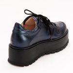 Pantofi Bleumarin cu Platforma Vagam 1131 - imagine 3