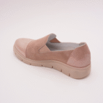 Balerini Roz Pudra cu Talpa Inalta Vagam 0876 - imagine 6