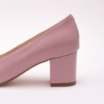 Pantofi Roz cu Toc Gros Vagam0747 - imagine 4