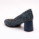 Pantofi Bleumarin cu Toc Gros Vagam0749 - imagine 6
