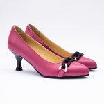 Pantofi Fucsia cu Toc Subtire Vagam 1939 - imagine 2
