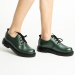 Pantofi Verzi cu Siret 1715 - imagine 2