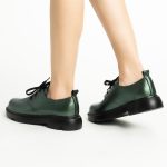 Pantofi Verzi cu Siret 1715 - imagine 7