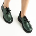 Pantofi Verzi cu Siret 1715 - imagine 4