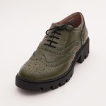 Pantofi Verzi cu Siret Vagam 1041 - imagine 2