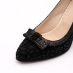 Pantofi Negri cu Toc Gros Vagam0746 - imagine 3