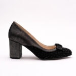 Pantofi Negri cu Toc Gros Vagam0746 - imagine 5
