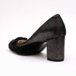 Pantofi Negri cu Toc Gros Vagam0746 - imagine 6