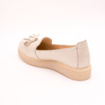 Balerini Crem cu Talpa Inalta Vagam 0868 - imagine 6