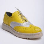 Pantofi Oxford Galbeni Vagam0303