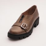 Pantofi Casual Bronz Vagam 1046 - imagine 2
