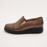 Balerini Bronz cu Talpa Inalta Vagam 1003 - imagine 3