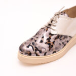 Pantofi Crem cu Siret Vagam 0836 - imagine 3