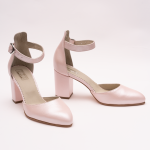 Pantofi Roz Decupati Vagam0922 - imagine 5