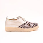 Pantofi Crem cu Siret Vagam 0836 - imagine 5