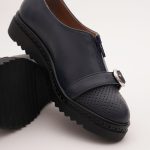 Balerini Bleumarin cu Talpa Inalta Vagam 1001 - imagine 6