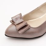 Pantofi Gri Sidef cu Toc Gros Vagam1178 - imagine 4
