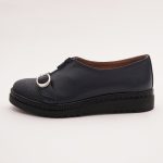Balerini Bleumarin cu Talpa Inalta Vagam 1001 - imagine 3