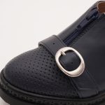 Balerini Bleumarin cu Talpa Inalta Vagam 1001 - imagine 5