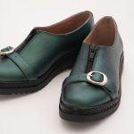 Balerini Verzi cu Talpa Inalta Vagam 1004 - imagine 6