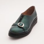 Balerini Verzi cu Talpa Inalta Vagam 1004 - imagine 2