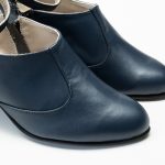 Pantofi Bleumarin cu Bareta si Toc Gros Vagam1568 - imagine 4