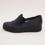 Balerini Bleumarin cu Talpa Inalta Vagam 0996 - imagine 4