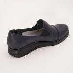 Balerini Bleumarin cu Talpa Inalta Vagam 0996 - imagine 3