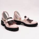 Pantofi Casual Decupati Roz Vagam 0930 - imagine 5