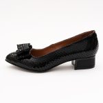 Pantofi Negri cu Toc Gros Vagam1179 - imagine 3
