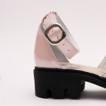 Pantofi Casual Decupati Roz Vagam 0930 - imagine 4