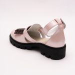 Pantofi Casual Decupati Roz Vagam 0930 - imagine 2