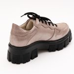 Pantofi Auriu-Roz cu Talpa Inalta 1171 - imagine 3