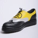 Pantofi Oxford Negri Vagam0306 - imagine 3
