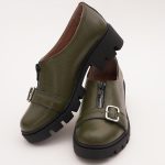 Pantofi Casual Kaki Vagam 0977 - imagine 4