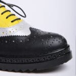 Pantofi Oxford Negri Vagam0306 - imagine 2