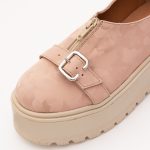 Pantofi Roz cu Talpa Inalta 1173 - imagine 5